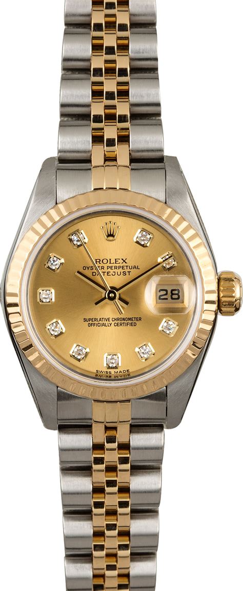 rolex 69173 diamond dial.